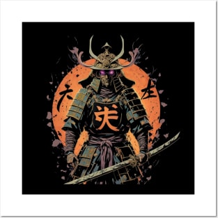 Japanase Samurai Posters and Art